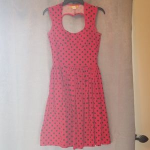 Bernie Dexter heart cutout circle dress